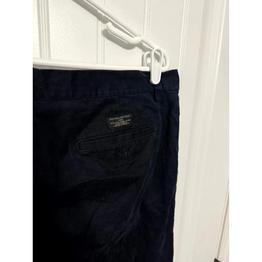 Banana Republic Aiden Chino Pants Mens 35/36  Slim Fit 100% Cotton